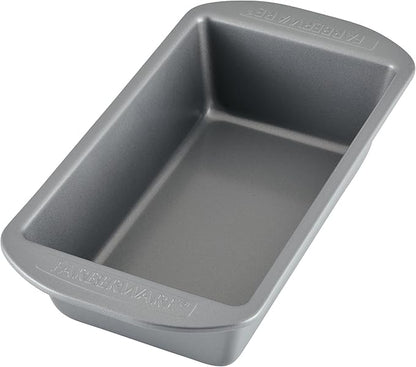 Farberware Nonstick Bakeware 9-Inch x 5-Inch Loaf Pan, Gray