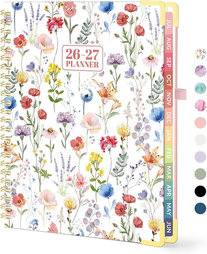 Forvencer Academic Planner 2026-2027, Calendar Jul 2026-Jun 2027, 6" x 8"
