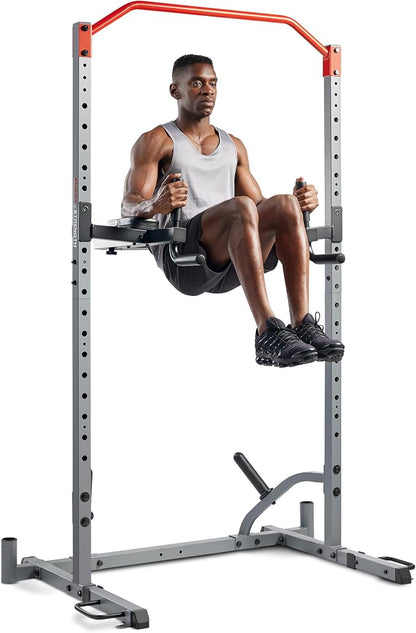 Sunny Health & Fitness Power Cage Squat Rack Attachments for Home Gym | Strength Training, Expanded Workout Variety, Durable Construction, Secure Fit, Quick Installation, Versatile Exercise Support