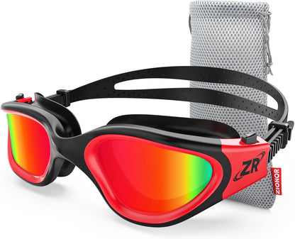 ZIONOR G1 Polarized Swimming Goggles for Unisex Adult Women Anti Fog 100% Anti UV Diving Goggles