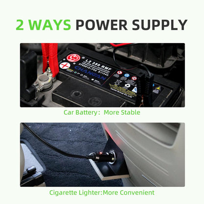 Electric Car Jack Set 5 in 1 Floor Jack Hydraulic Jack Kit 5 Ton Truck Tire Jack Lift with Integrated Tire Pump and Impact Wrench for SUV Truck Sedan Vehicle Roadside Emergency Tire Change