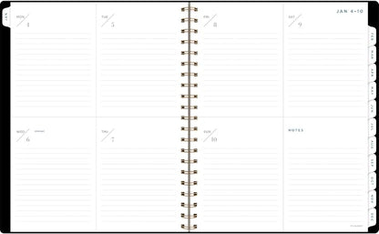 AT-A-GLANCE 2027 Planner, Weekly & Monthly, 8.5" x 11", Signature Lite, Black (YP905L0527)