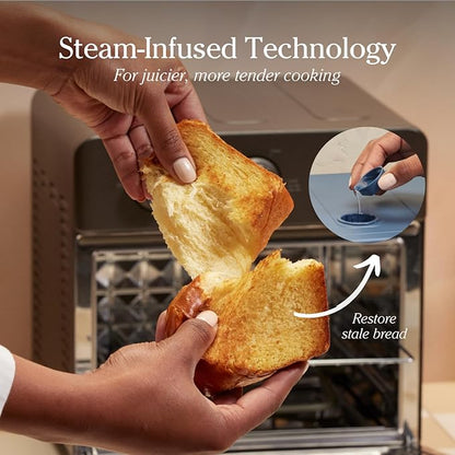 Our Place Wonder Oven | 6-in-1 Air Fryer & Toaster Oven with Steam Infusion | Compact, Countertop Friendly, Fast Preheat, Multifunctional | Air Fry, Toast, Roast, Bake, Reheat & Broil | Char
