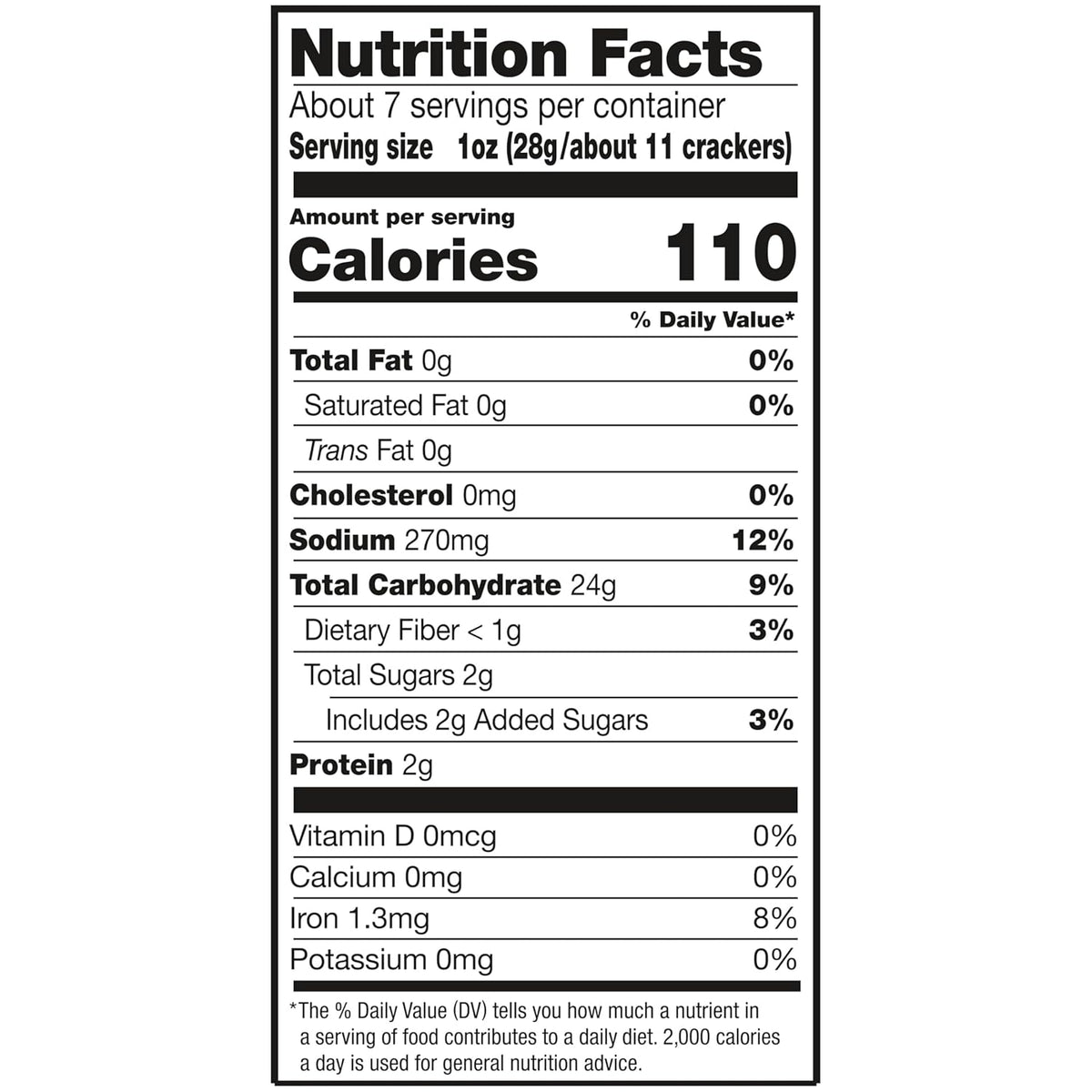 Snack Factory Original Pretzel Crisps, Non-GMO, 7.2 oz Resealable Bag