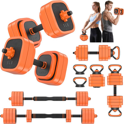 Adjustable Dumbbells Set, 45/65/85 lbs Free Weight Set with Connector, 4 in1 Dumbbells Set for Home Gym Workout
