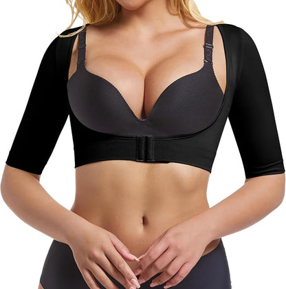 ONEW Upper Arm Shaper Compression Sleeves For Women Post Surgery Slimming Posture Corrector Tops Shapewear