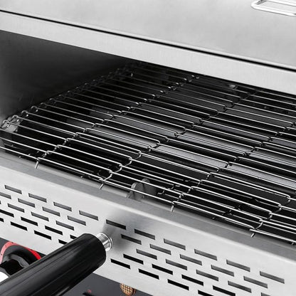 Commercial Conveyor Toaster 450 Slices/Hour 2400W Heavy Duty Industrial Stainless Steel Electric Restaurant Commercial Toaster with Handle&Double Heating Tubes for Home Restaurants