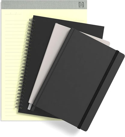 STAPLES Notepads, 8.25x11.75 Inch, Wide Ruled, White, 72-Pack