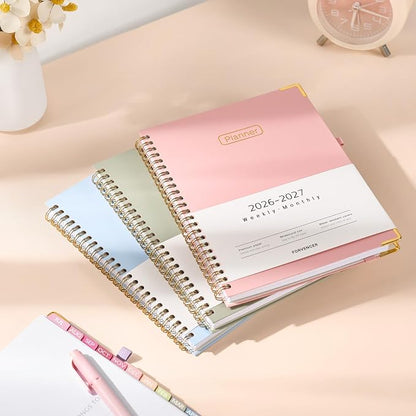 Forvencer Academic Planner 2026-2027, Calendar Jul 2026-Jun 2027, 8.5"x11"