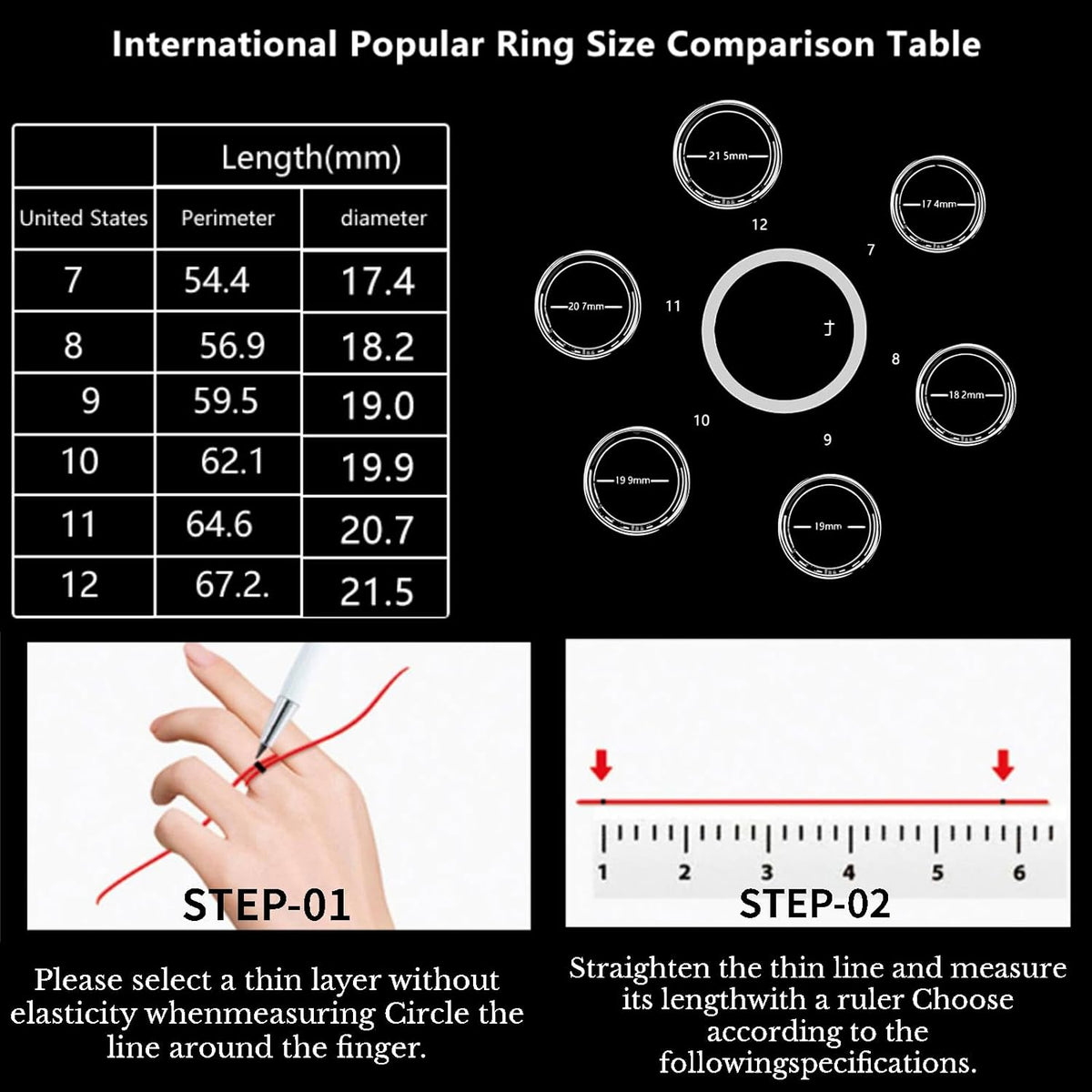 Smart Ring Health Fitness Tracker, Size First with Sizing Kit, Activity & Sleep Tracker/Stress/Heart Rate Monitor, Waterproof Smart Ring for Men/Women, No App Subscription (Silvery, 10)