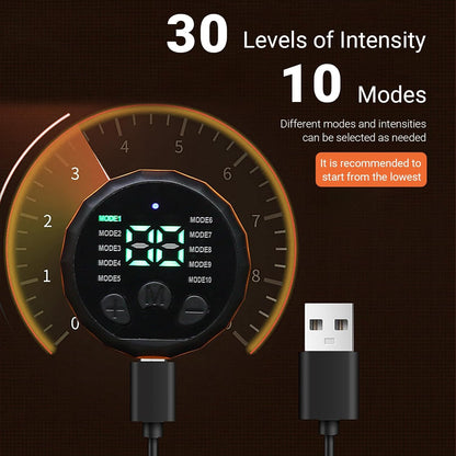 Ab Stimulator Muscle Toner, Abs Stimulator Machine Workout Equipment for Men Women Abdomen Home Office Exercise
