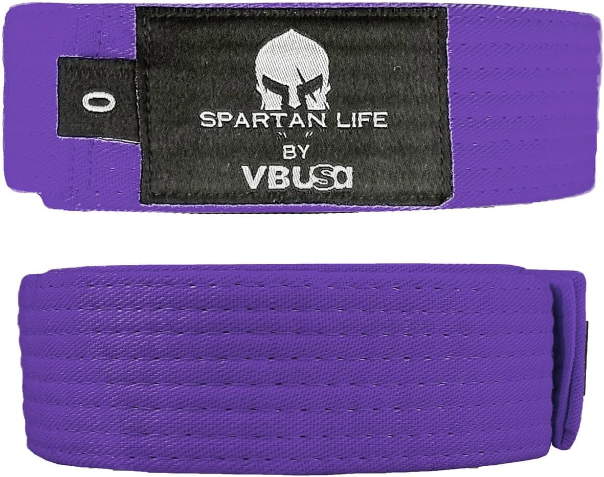 Karate Belt, All-Purpose Martial Arts Belt, Judo, Taekwondo Belt, Durable MMA Color Rank TKD Belt Size 0-6.