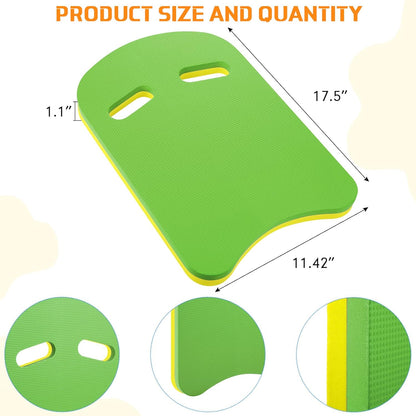Kickboard Swimming Training Kick Board U Design Summer Aid Float Equipment EVA Foam with Integrated Hole Handle for Water Pool Accessories