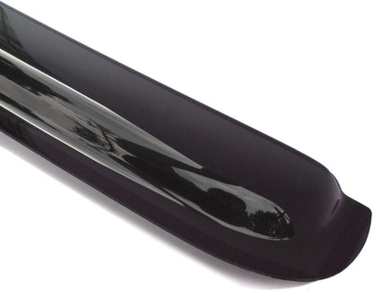 4pc Sun Rain Guards Window Visor Wind Deflector Compatible with 05-12 Nissan Pathfinder Smoke