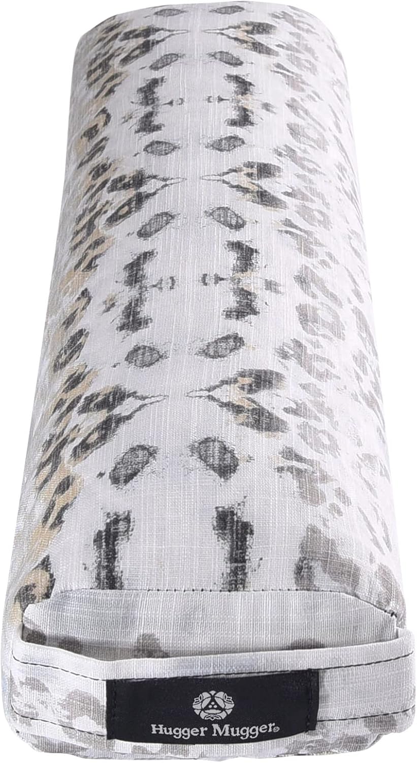 Hugger Mugger Pranayama Yoga Bolster - Very Firm, use Under Length of Spine for Deeper Breathing or Under Ankles, Handmade in The USA