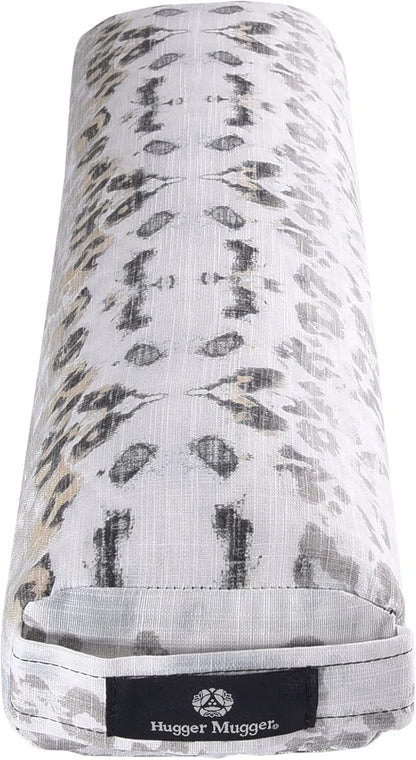Hugger Mugger Pranayama Yoga Bolster - Very Firm, use Under Length of Spine for Deeper Breathing or Under Ankles, Handmade in The USA