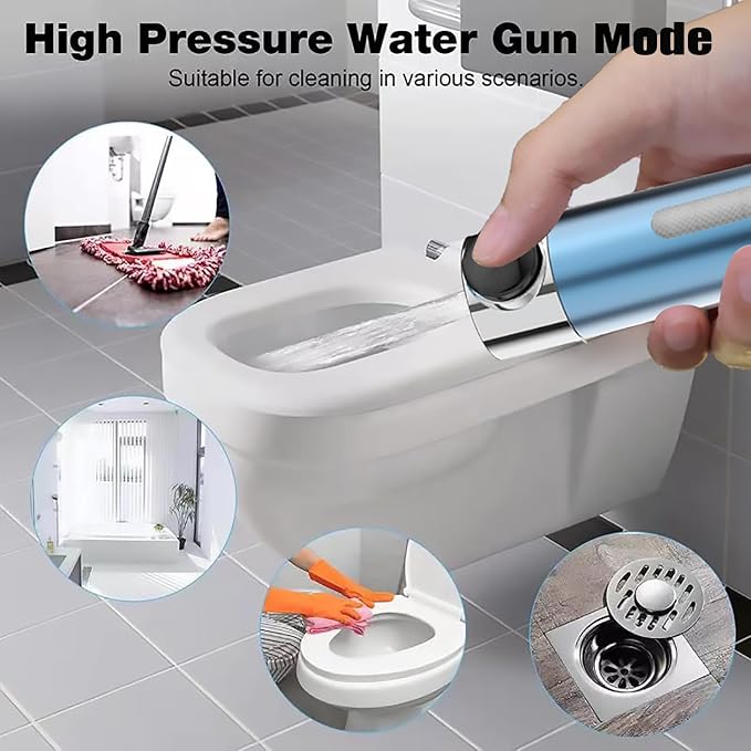 Shower Head with Handheld,Filtered Shower Heads High Pressure, High Flow Even with Low Water Pressure-Hand Held Showerhead Set, Filtered Showerhead with 59″Replacement Hose/Bracket/Cotton Filters
