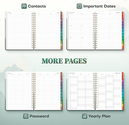 Planner 2026-2027 Weekly & Monthly Academic Planner, 7.4" x 10.2"