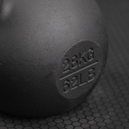 Titan Fitness Cast Iron Kettlebell, Single Piece Casting, KG and LB Markings, Full Body Workout