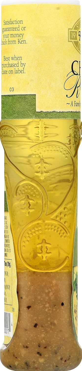 Ken's Steak House Chef's Reserve Tableside Caesar Dressing, 9 Ounce. (Pack of 3)