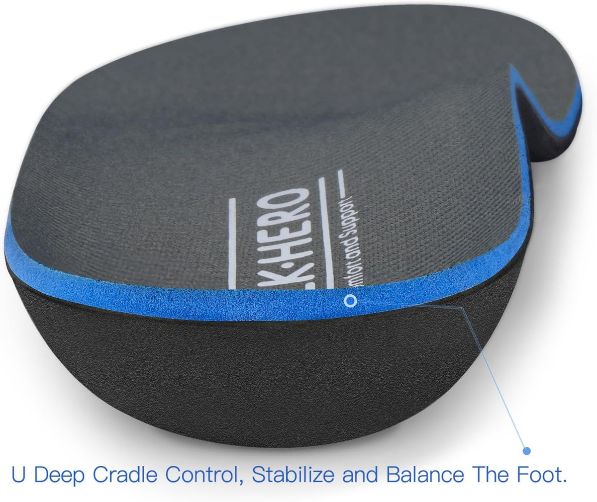 Plantar Fasciitis Feet Insoles Arch Supports Orthotics Inserts Relieve Flat Feet, High Arch (Mens 6-6 1/2 | Womens 8-8 1/2)