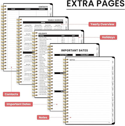 ZOTIA Planner 2026-2027 Weekly & Monthly Calendar Planner Jul 2026-Jun 2027