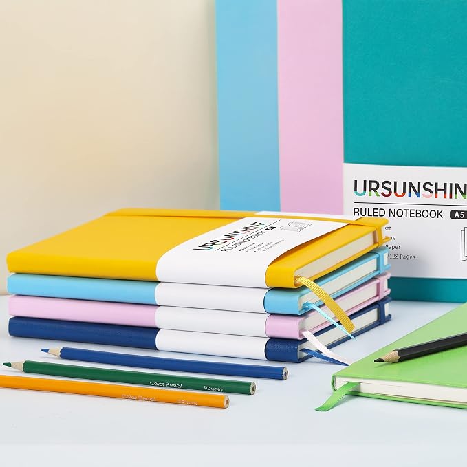 URSUNSHINE Ruled Notebook/Journal - Classic Lined Journal/Notebook