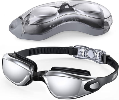 Aegend Swim Goggles, Swimming Goggles No Leaking Full Protection Adult Men Women Youth