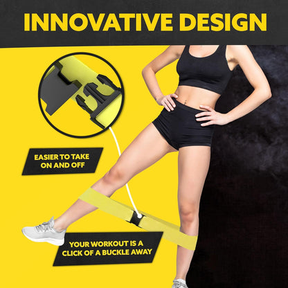 Fabric Resistance Bands for Working Out - Booty Bands for Women and Men - Exercise Bands Resistance Bands Set - Workout Bands Resistance Bands for Legs - Fitness Bands
