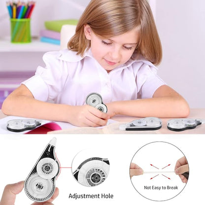 BESARME 12 Pack Correction Tape, 39 ft Each, 0.2 in Width