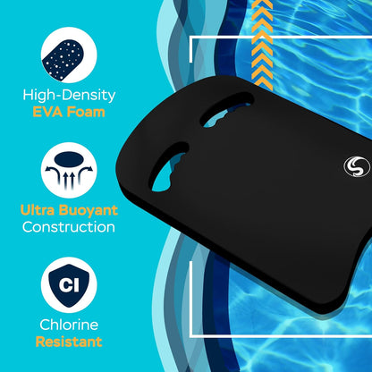 Sunlite Sports Swimming Kickboard - One Size Fits All - A Great Training Aid for Children and Adults