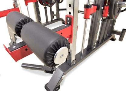 MiM USA Hercules EX, Commercial All in One Gym Machine w/400 lb Weight Stack, Adj Bench, Jammer Arms, Leg Press, Leg Extension, Arm Curl, LAT Seat & Complete Attachment