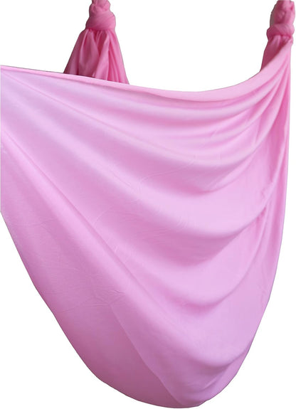 Aerial Yoga Hammock 5.5 Yards Yoga Swing Pilates Silk Home Gym Fitness Include hardware,Daisy Chain, Pose Guide