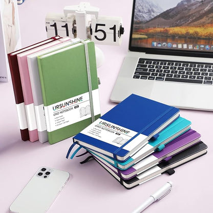 Graph Grid Paper Notebook/Journal - Classic Journal/Notebook with Ribbon