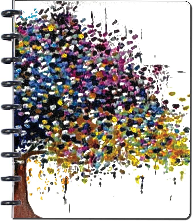 BetterNote COVER 11-Disc Planner Lightweight Durable LARGE Kaleidoscope
