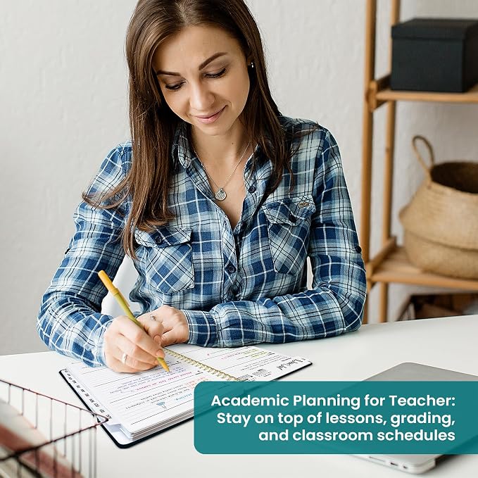 Academic Planner 2026-2027, Jul 2026-Jun 2027 Monthly & Weekly Planner