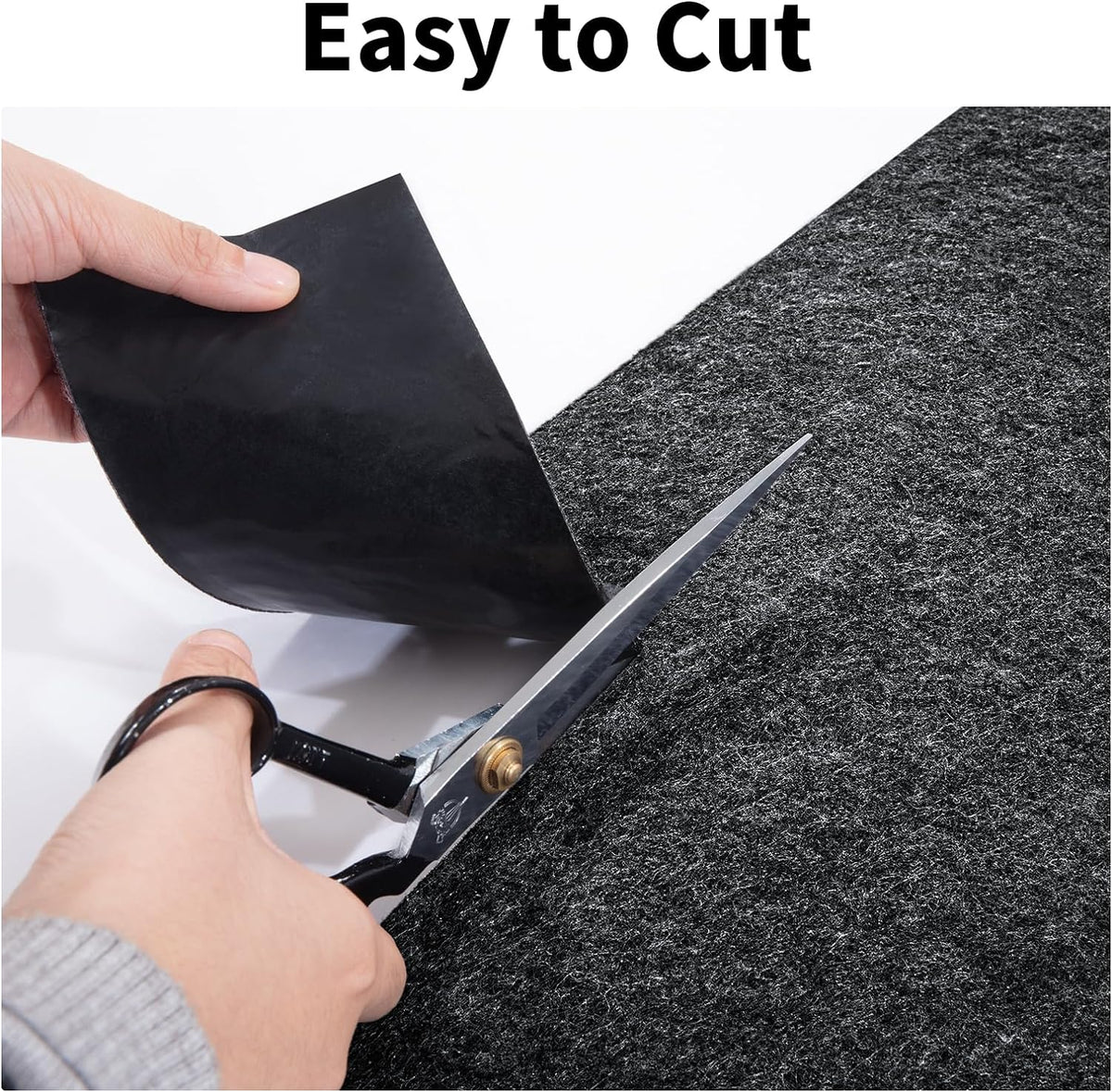 MABOZOO Garage Floor Mat 14.7x7.7 Ft, Extra Large Garage Carpet Rug, Reusable Absorbent Oil Spill Mat, Washable Parking Flooring Rug for Under Car, Protects from Spills, Drips and Stains