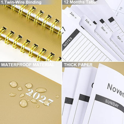 2027 Monthly Planner, Jan 2027 - Dec 2027 Planner