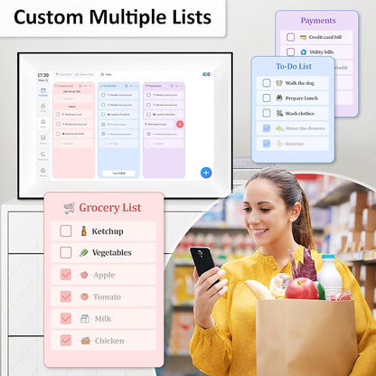 10.1" Smart Digital Calendar Family Planner with Rewards