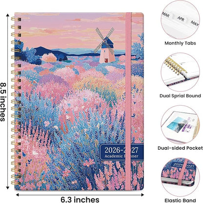 ZOTIA Planner 2026-2027 Weekly & Monthly Calendar Planner Jul 2026-Jun 2027