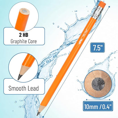 Mr. Pen- Jumbo Pencils, 60 pcs, Preschool Pencils, Large Pencil