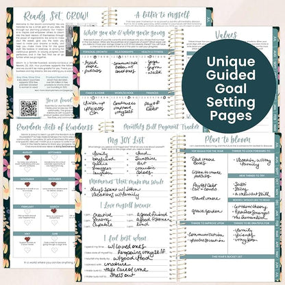 bloom daily planners 2026-2027 Academic Year Pocket Planner (July 2026 - July 2027) 13 Months - 4” x 6” MINI Weekly Monthly Agenda Organizer & Calendar Book - Blooming Wildly