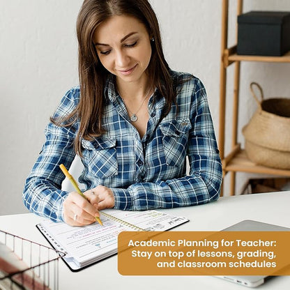 Academic Planner 2026-2027, Jul 2026-Jun 2027 Monthly & Weekly Planner