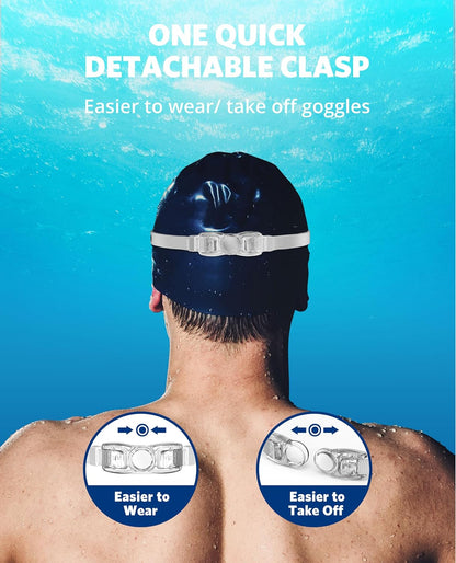 Aegend Swim Goggles, Swimming Goggles No Leaking Full Protection Adult Men Women Youth