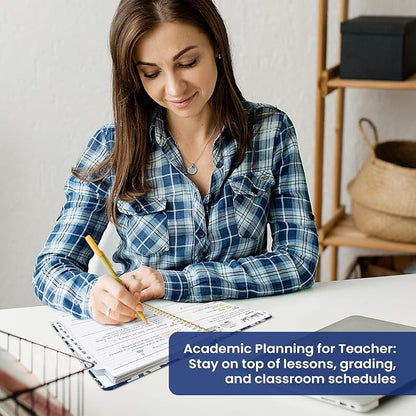 Academic Planner 2026-2027, Jul 2026-Jun 2027 Monthly & Weekly Planner