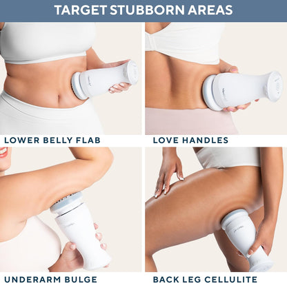 Vibro Sculpt PRO Anti-Cellulite Body Sculptor for Lymphatic Drainage - Micro Vibration Technology - Wireless & Lightweight Ergonomic Massage Gun for Women – Built for Toning & Smoother-Looking Skin