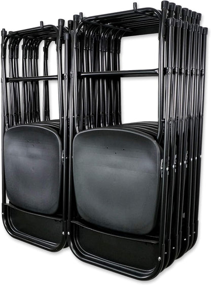 StoreYourBoard Double Chair Storage Rack – 2 Pack Heavy Duty Folding Chair Rack for Garage Organization, Holds 200 lbs, Chair Hangers for Folding, Patio, Beach & Camping Chairs