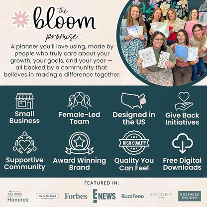 bloom daily planners 2026-2027 Academic Year Pocket Planner (July 2026 - July 2027) 13 Months - 4” x 6” MINI Weekly Monthly Agenda Organizer & Calendar Book - Blooming Wildly