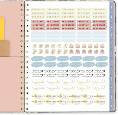 Mead Cambridge 2027 Planner, Weekly & Monthly, 8.5" x 11", Pen+Pillar, Elora (PP27-905-27)