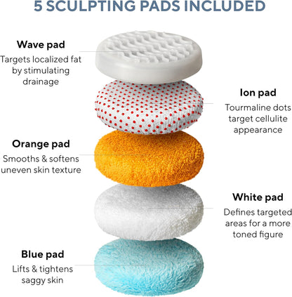 Vibro Sculpt PRO Anti-Cellulite Body Sculptor for Lymphatic Drainage - Micro Vibration Technology - Wireless & Lightweight Ergonomic Massage Gun for Women – Built for Toning & Smoother-Looking Skin